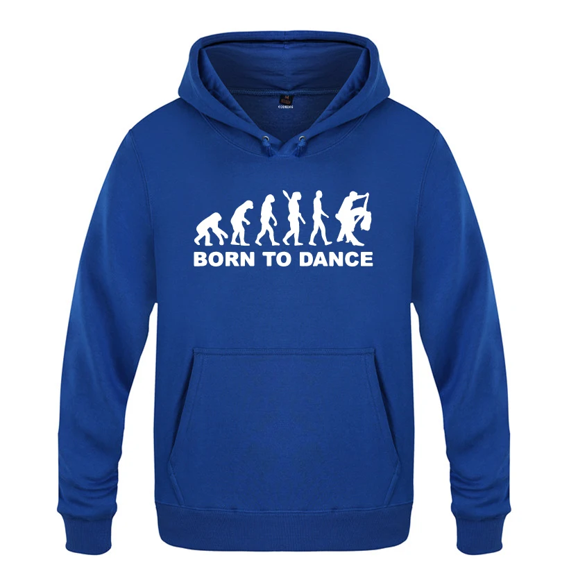 Born To Dance dancing Evolution толстовки для мужчин 2018 Мужской пуловер свитшот флисовый |