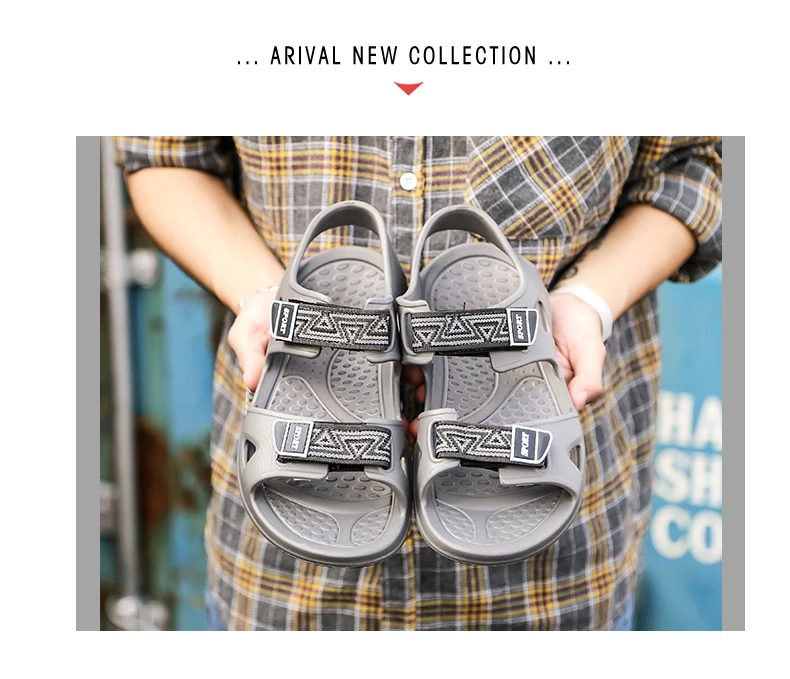 Large Size Men Sport Sandals Summer Cheap Beach Shoes Light Outdoor Non-slip Water Shoes Rivers Upstream Slippers Man Footwear