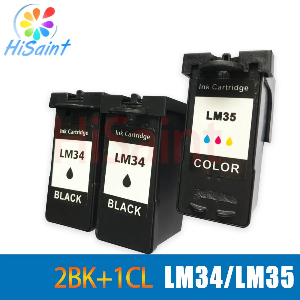 Hisaint совместимый чернильный картридж для принтера Lexmark LM34 35 18C0034 X5470 X7170 X7350 X8350 Z812 принтер