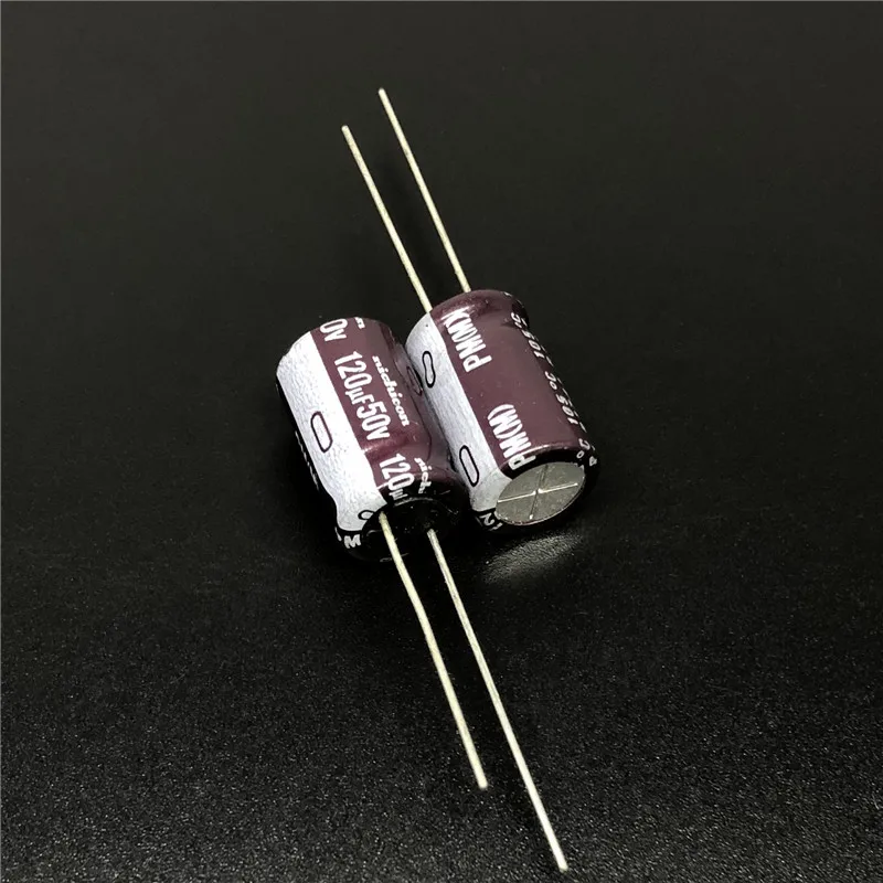 5 шт./50 шт. 120 мкФ 50 в NICHICON PM серия 10x16 мм 50V120uF низкое сопротивление алюминиевый