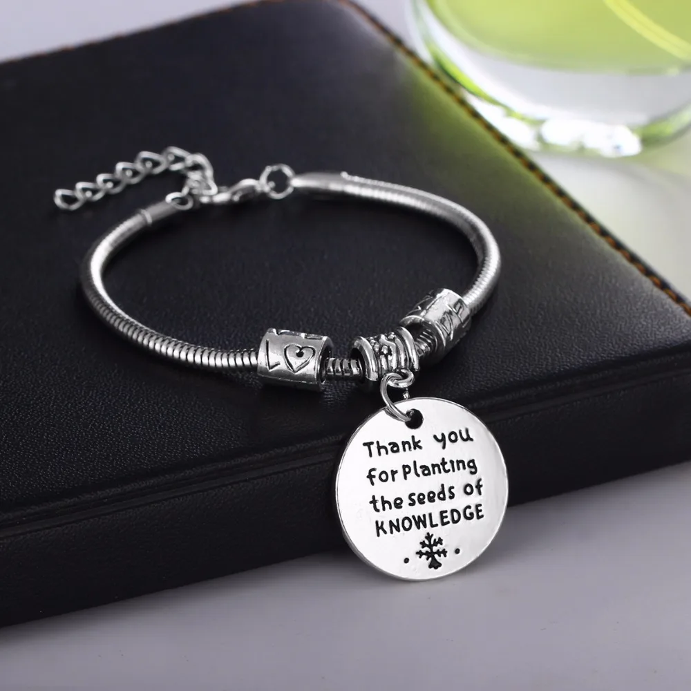 Элегантные браслеты для родителей 12 шт./лот благодарим вас за то что вы