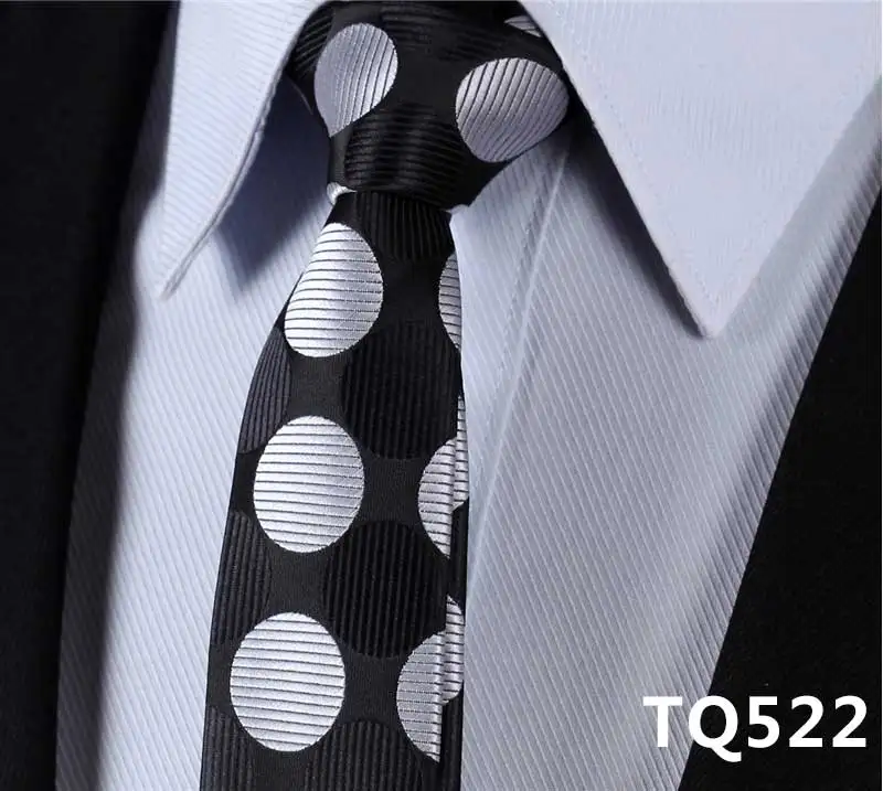 Тканый мужской тонкий узкий галстук # TQ52 HISDERN Цветочные Вечерние свадебные