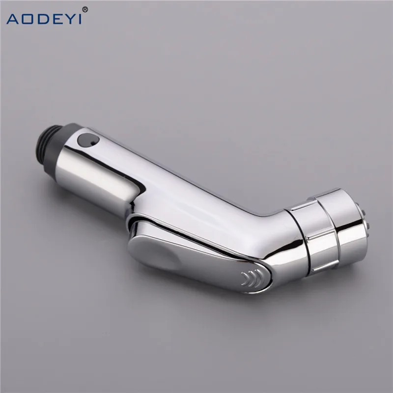 

Free Shipping Solid Brass Chrome Handheld Bidet ,Toilet Portable Bidet Shower Set With Hot and Cold Water Bidet Mixer