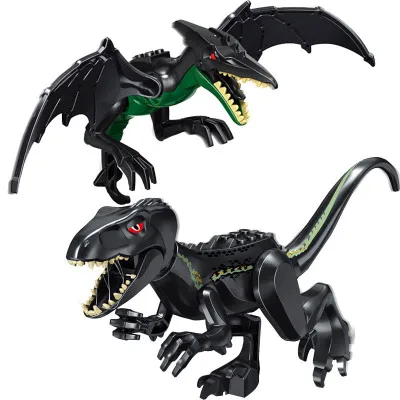 15 шт. мир Юрского периода 2 парк динозавр Indoraptor тираннозавр рекс Строительные