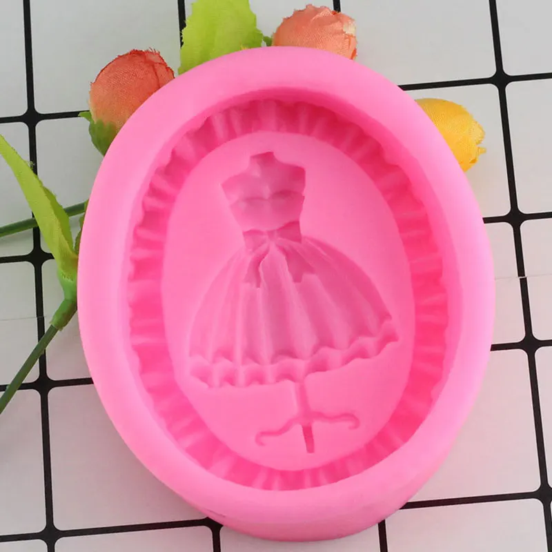 Силиконовая форма для торта в форме юбки кухонная выпечки шоколадная