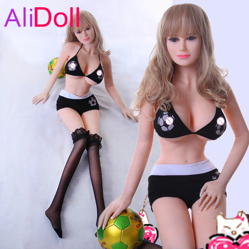 ALIDOLL 165 см (фута) немецкая футбольная девушка реальные силиконовые секс-куклы для