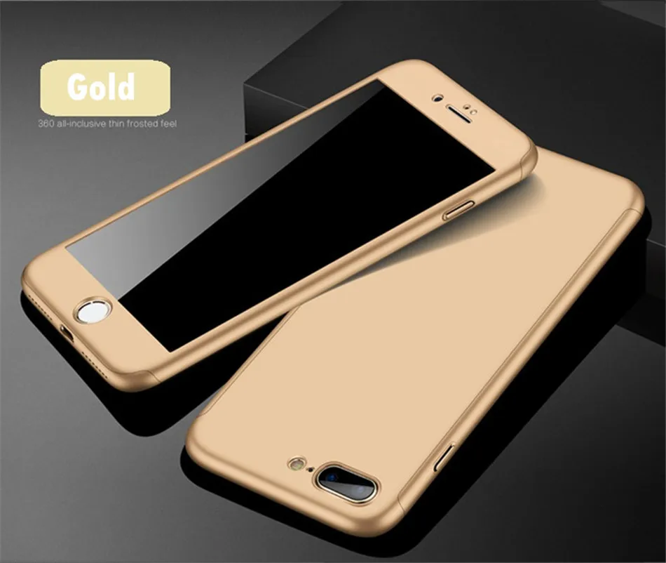 Роскошный 360 полный защитный чехол для телефона для iPhone 6 6s Xs Max XR X Coque чехол для iPhone 6 6s 7 8 Plus чехол 5 5S SE крышка стекло
