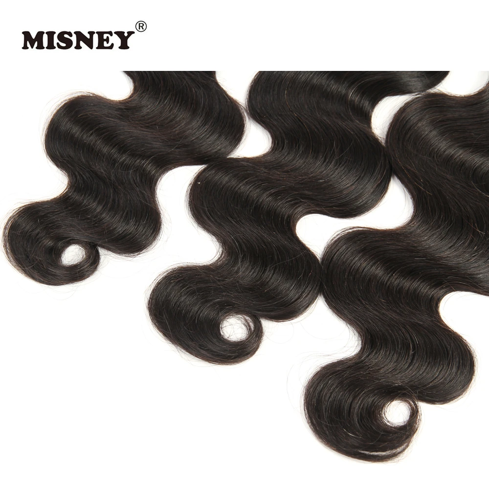 Бразильские пучки волос плетение тела волнистые человеческие волосы с