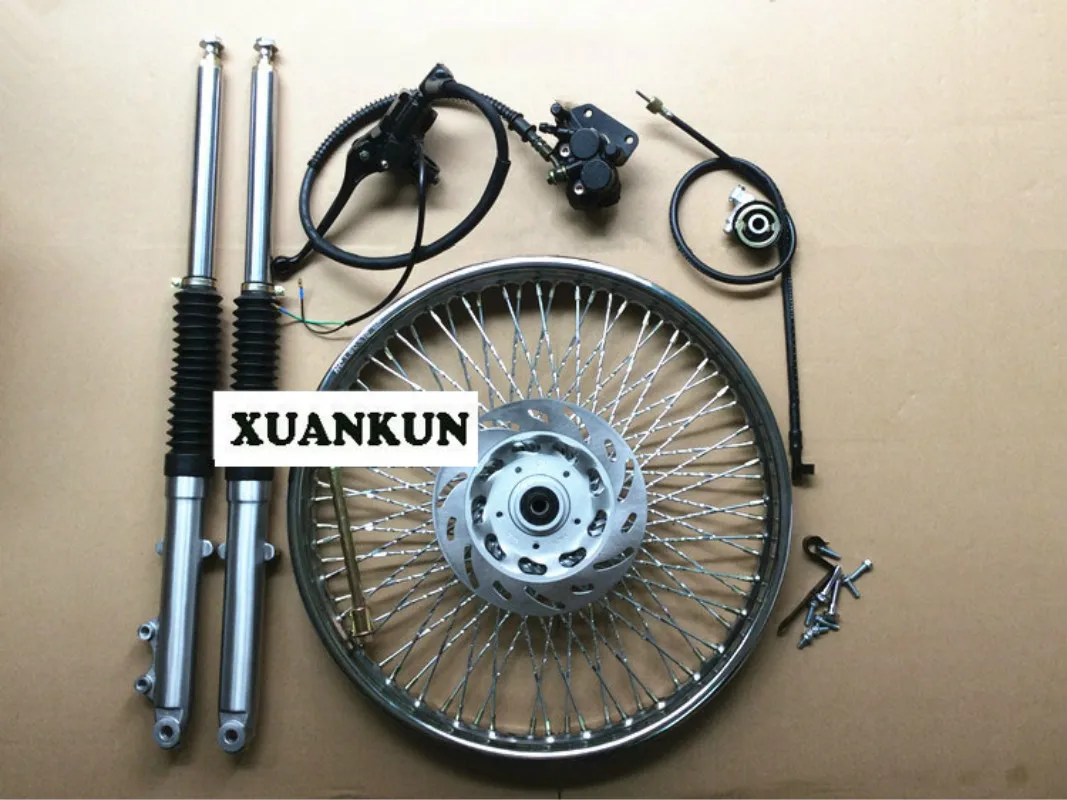 CG125 мотоцикл ретро модификация колеса Расширение 72 спицы дисковые тормоза