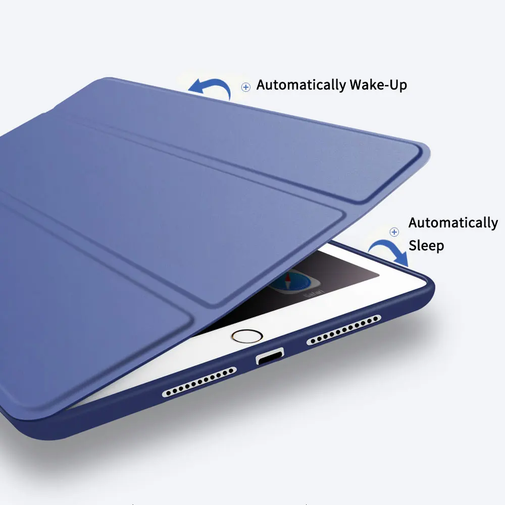 Тонкий чехол Utra для ipad Air 1 2 умная Ретро Серия защитных чехлов iPAD с ручкой защита