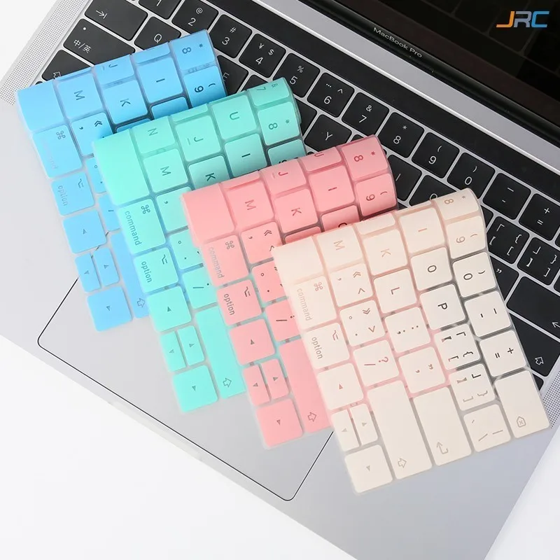 Цветная Защитная пленка с полой клавиатурой для Macbook 12 13pro без сенсорной панели