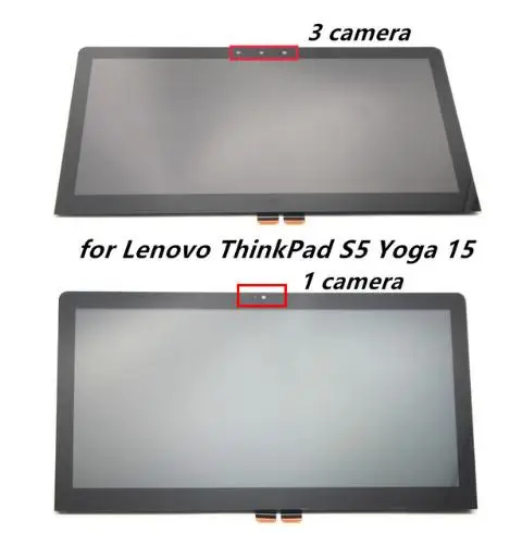 15 6 touch panel glass digitizer lcd screen display assembly for ibm lenovo thinkpad s5 yoga 15 20dq 20dq0038ge ultrabook free global shipping