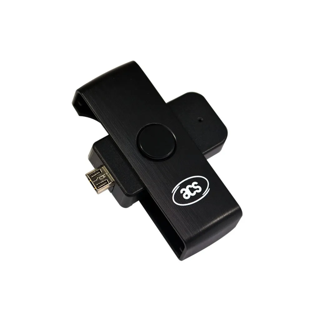 

Портативный считыватель смарт-карт Micro USB OTG Writer ACR38U ND PocketMate, поддержка смартфонов и планшетов, карта IS07816 с sdk + sle444