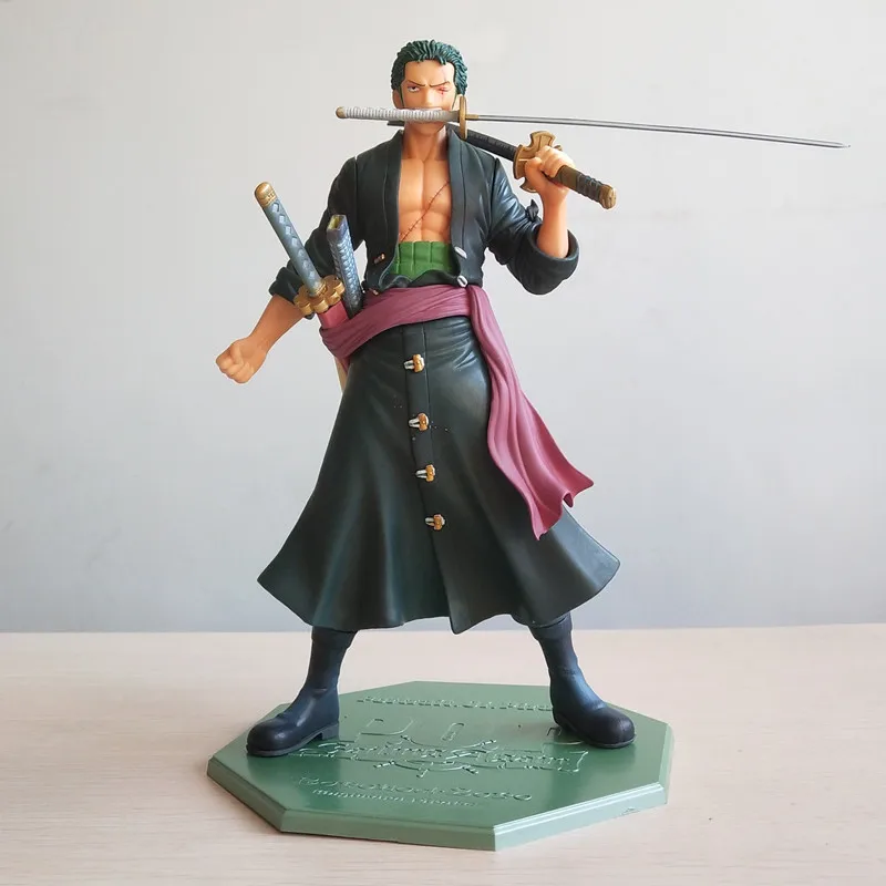 Аниме One Piece Luffy Roronoa Zoro фигурка героя мультфильма ПВХ Коллекционная модель Brinquedos