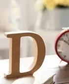 Темный хаки 1 шт. DIY домашний декор деревянная буква 26 дерево Английский алфавит свадебное украшение DIY ручной работы украшения ремесла аксессуары - Цвет: Темный хаки