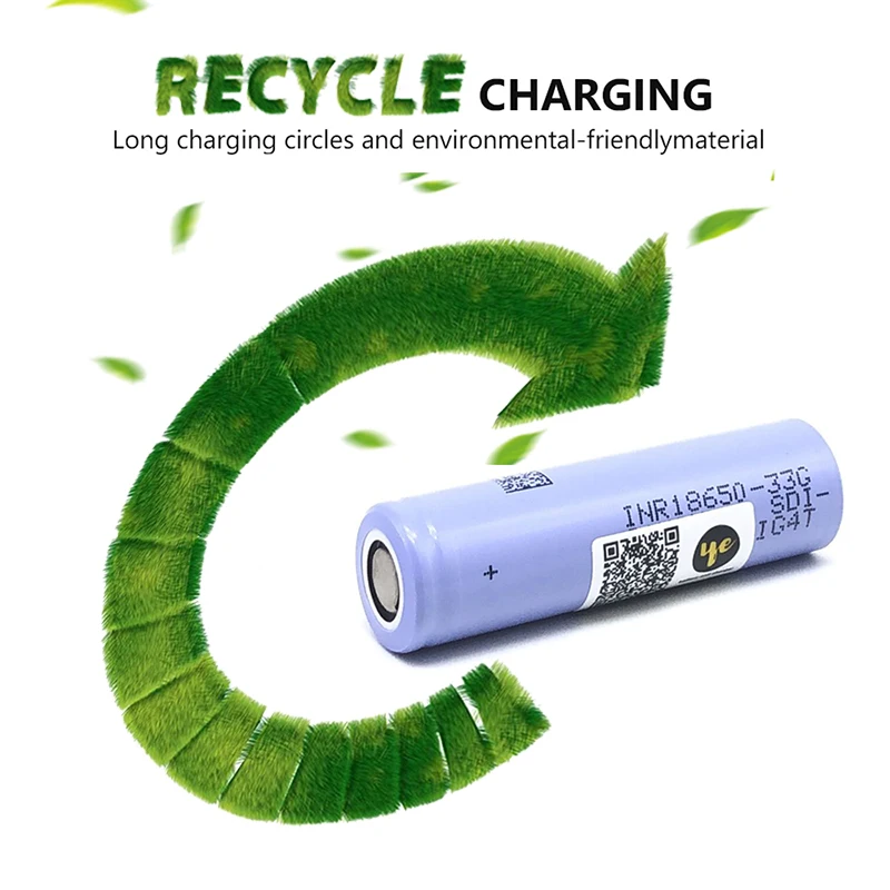 3 7 V батарея 18650 33G 3300mAh 10A разрядка литиевая аккумуляторная применяется к фонарику