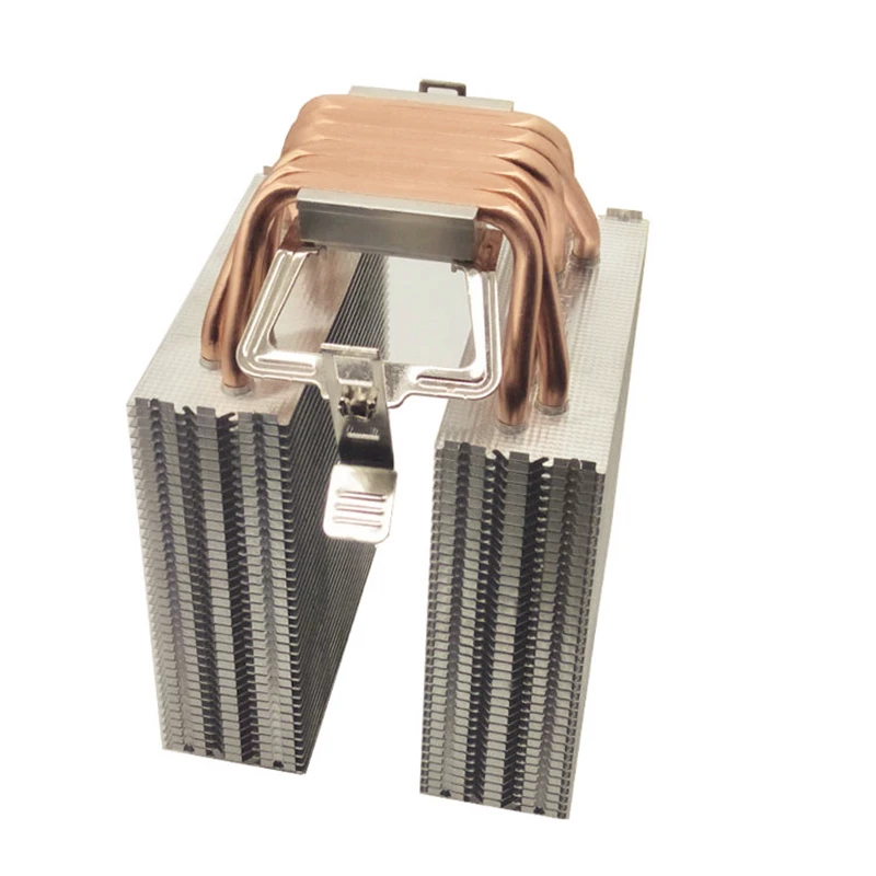 6 heatpipe dual tower 4pin CPU cooler LGA775 1150 1151 1155 1366 2011 охлаждающий вентилятор 9 см 12 В