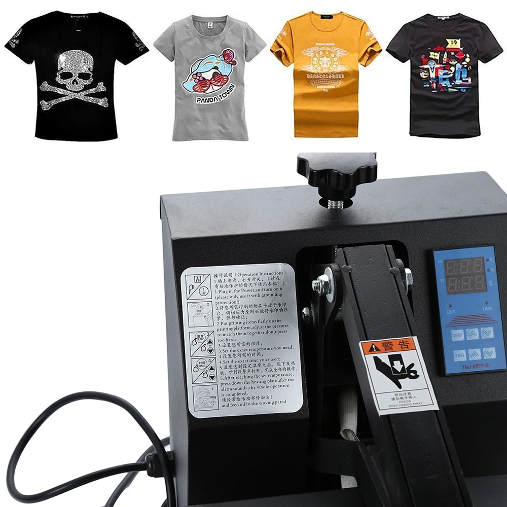 15''x15'' t shirt high pressure heat press machine printer Digital Heat Press T Transfer Sublimation Machine|Принтеры| |