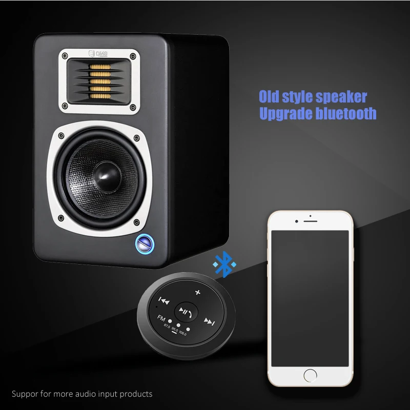 Автомобильный приемник VAORLO Bluetooth 5 0 FM беспроводной адаптер USB 3 мм|Беспроводные