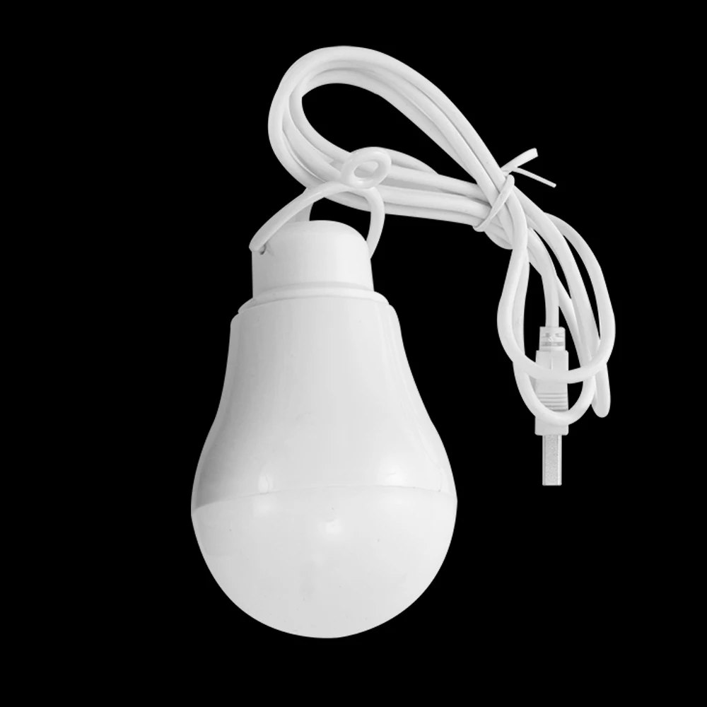 Портативный светодиодный фонарь с питанием от USB лампа для кемпинга