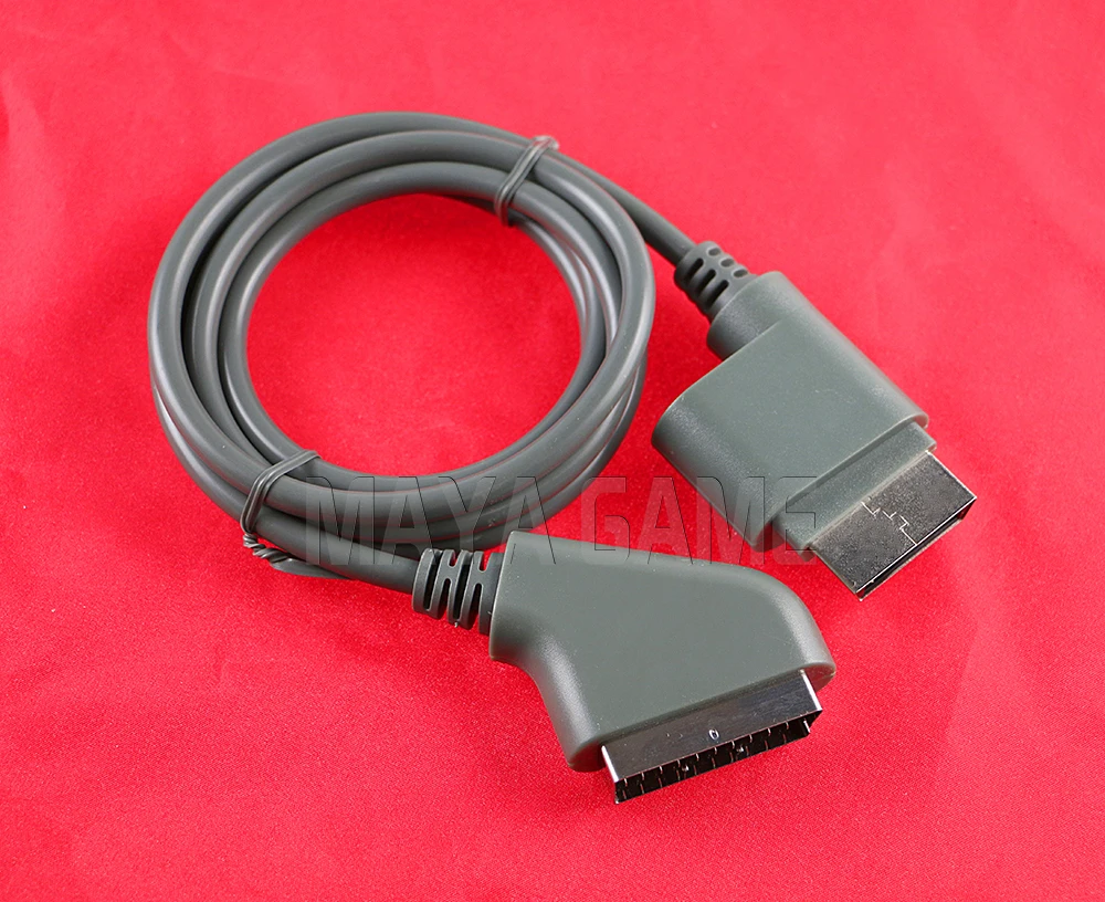 Высококачественный кабель OCGAME 1 8 м 6 футов разъем Scart RGB HD TV Аудио Видео AV для Xbox 360