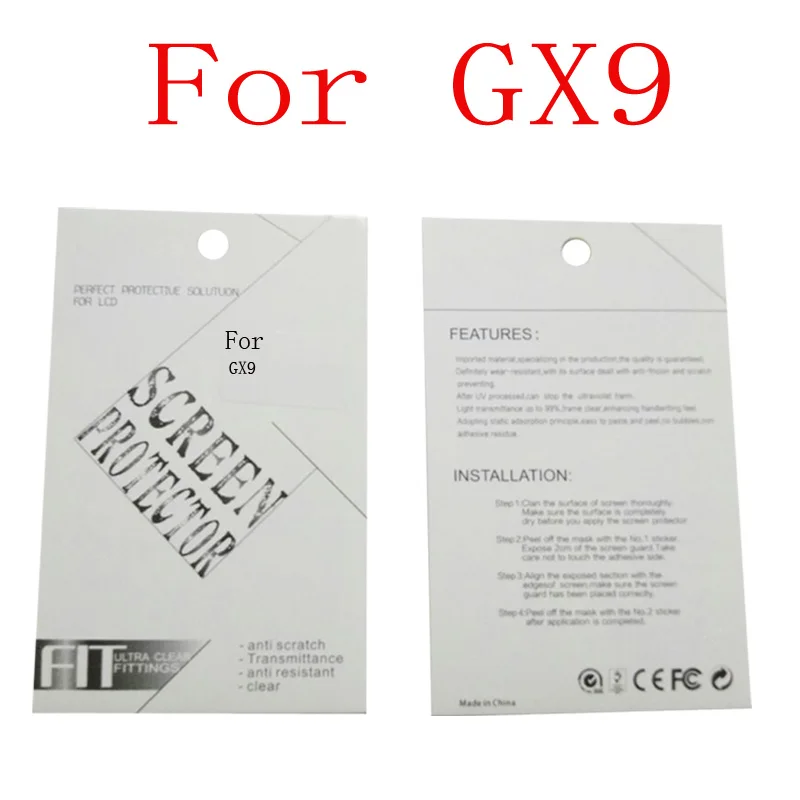 2 шт. защитная пленка для камеры Panasonic G6 G7 GF2 GF7 GF8 GF10 GX1 GX8 GX9 GX80 GX85 SZ8 | Электроника