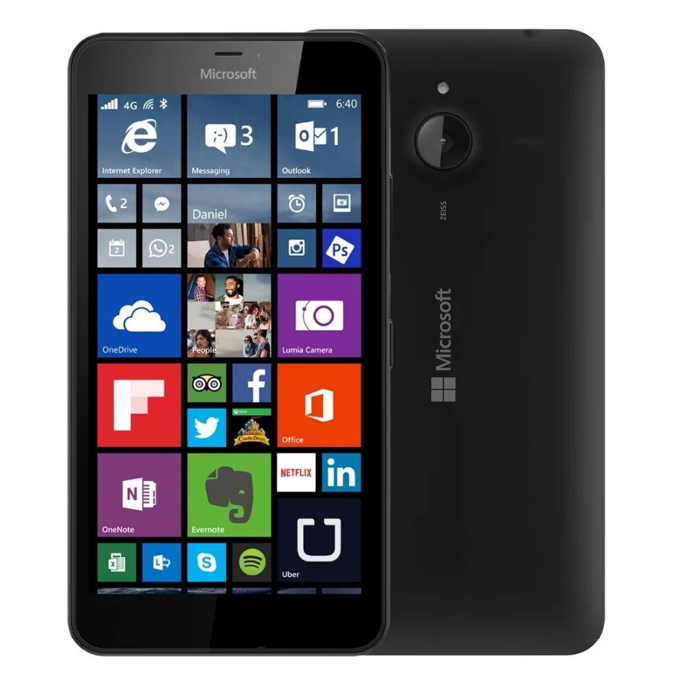 Оригинальный Nokia Lumia 640 и 640XL с одной SIM картой двумя картами 5 0 дюйма 8 Мп