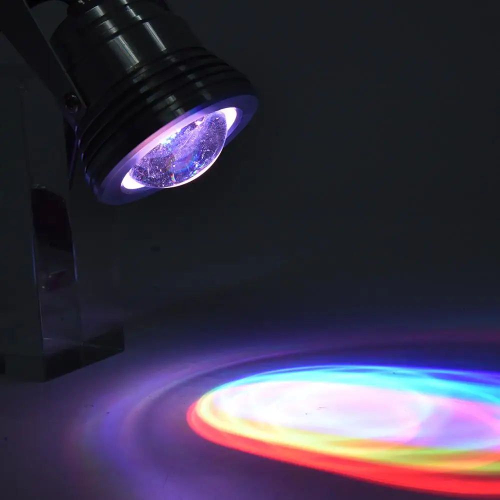 Zjright Led с дистанционным управлением RGB Водонепроницаемый погружной свет