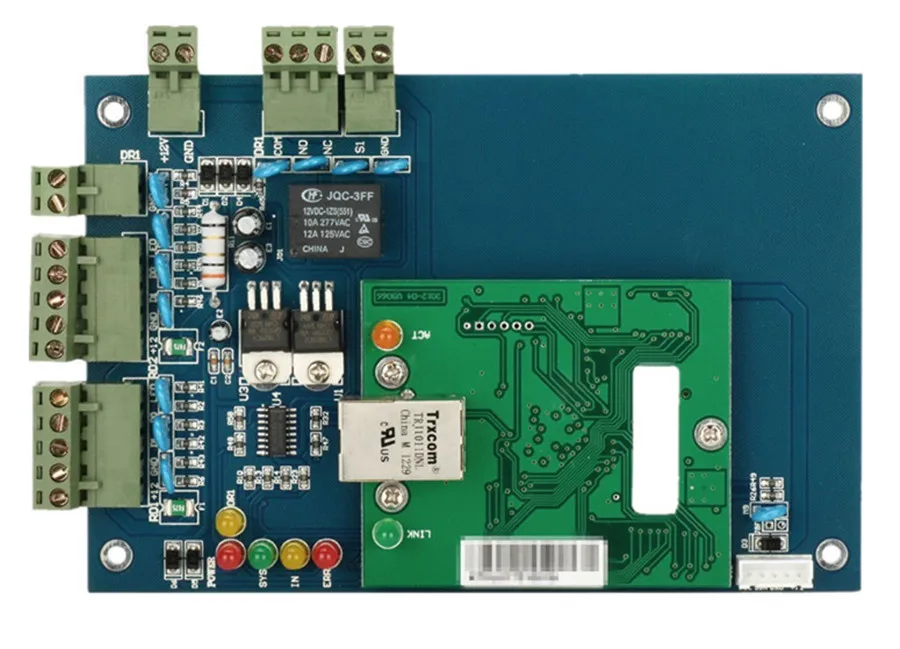 TCP/IP система контроля допуска к двери 1 дверь 2 способа доступа с Freesoftware Wiegand
