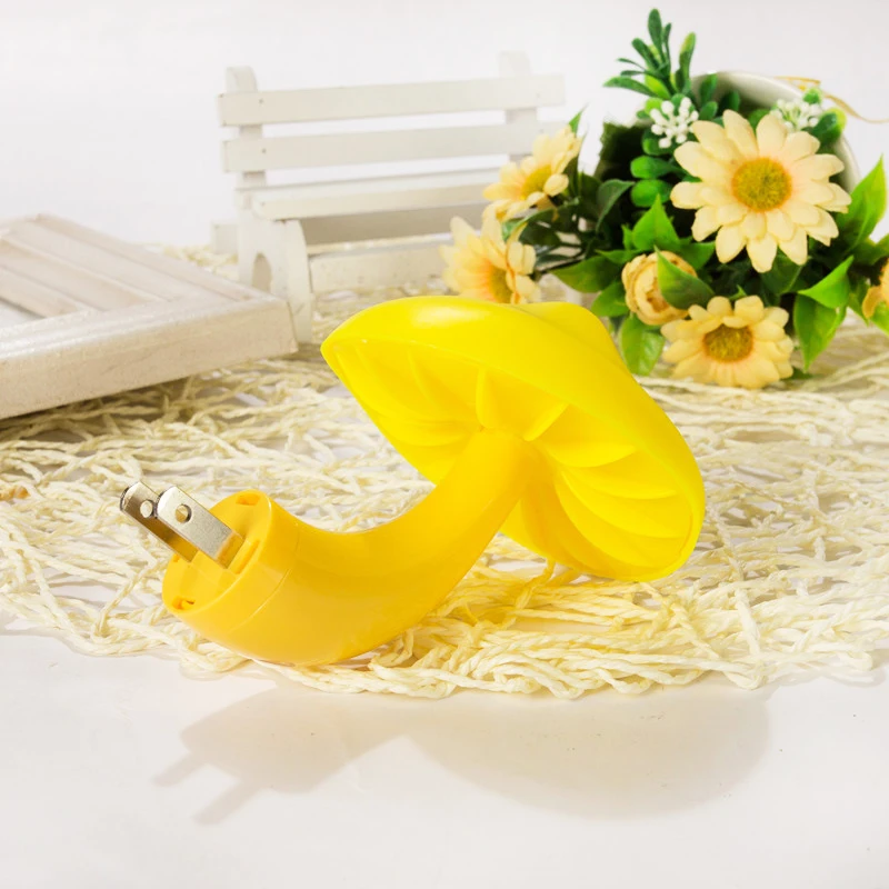 Lovely Cute Mushroom lamp Wall Socket light control interior night for Living Room Baby bedRoom Decor indoor lighting | Лампы и