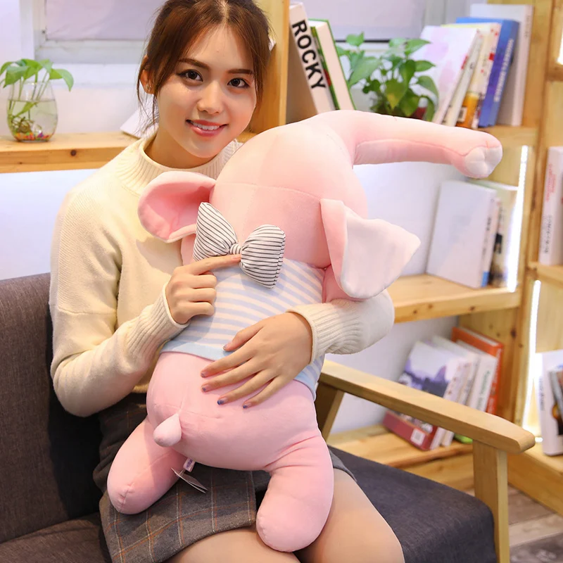 25 см Kawaii слон мягкие детские игрушки для девочек на день рождения Рождественский подарок плюшевые милые куклы слон