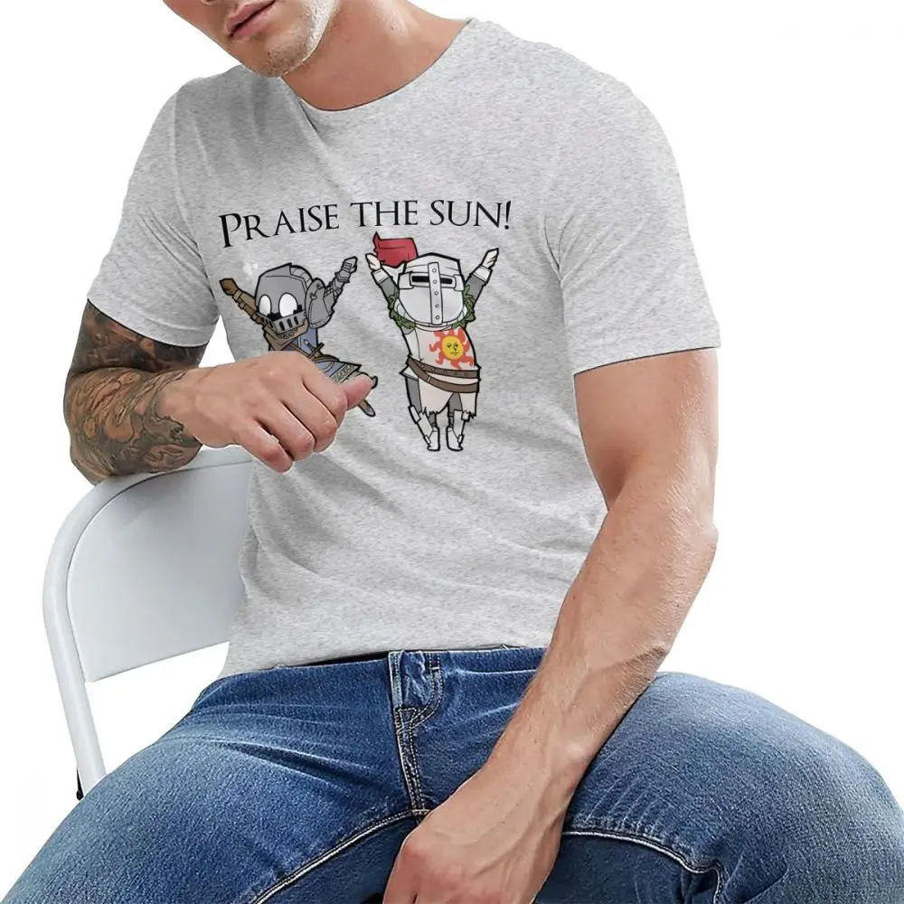 Футболка мужская из органического хлопка с принтом Темные души 2 | Мужская одежда