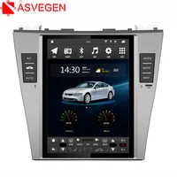 asvegen vertical 10 4 android 6 0 gps navigation quad core car auto wifi radio multimedia player for toyota old camry 2006 2012