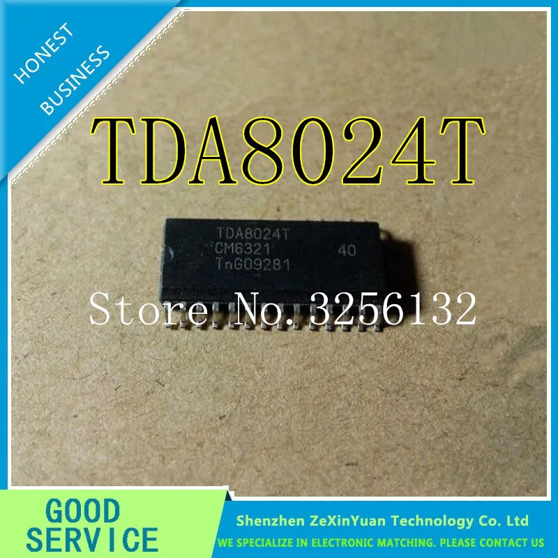20 шт./лот TDA8024T TDA8024 TDA8024TT SOP-28 чип интерфейса смарт-карты