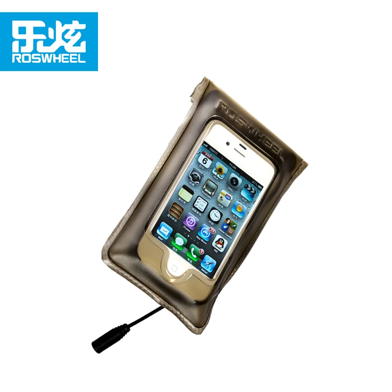ROSWHEEL велосипед телефона Руль сумка для iphone 4 s Полный Водонепроницаемый mtb