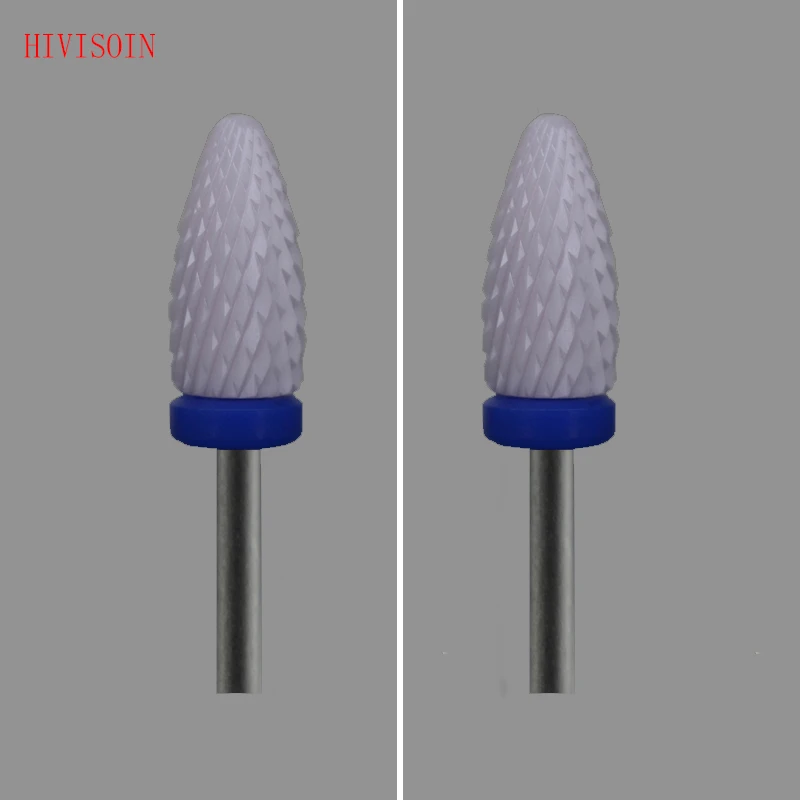 

2 Pcs/Lot Pink Ceramic Nail Drill Bit - Flame Bit - M (2042.060)
