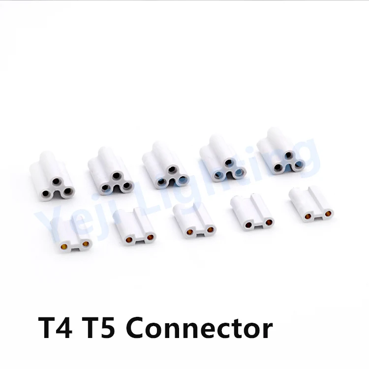 Светодиодный Интегрированный трубный соединитель T4 T5 Штекерный и гнездовой