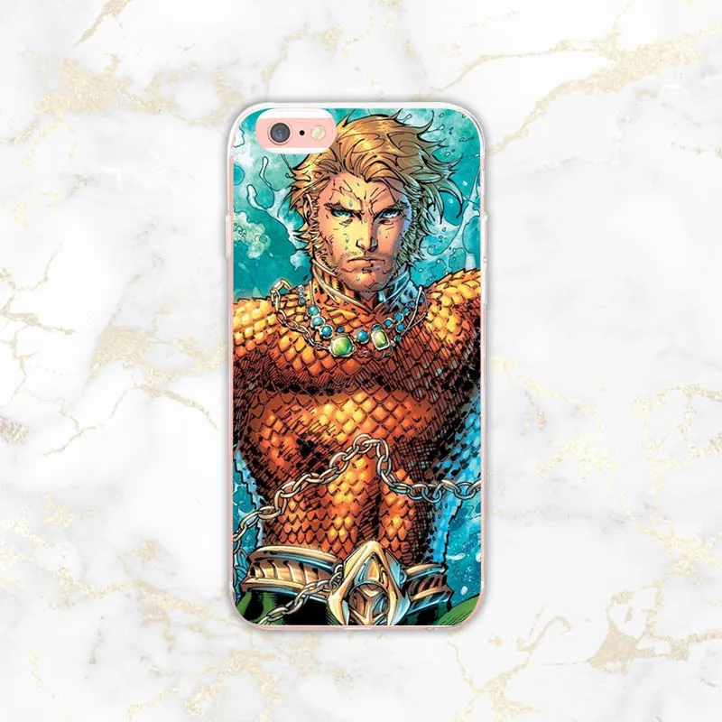 Aquaman мягкие силиконовые чехлы для Apple iPhone 6 7 8 6splus X XS MAX XR 5 5s SE 5C 7plus 6plus чехол