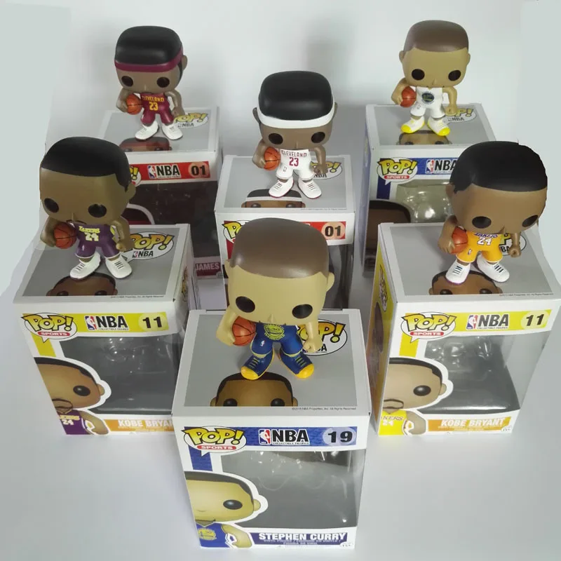 FUNKO POP баскетбольная звезда Джейса-Коби-Стивена карри-Кири Ирвинг-Джон стена