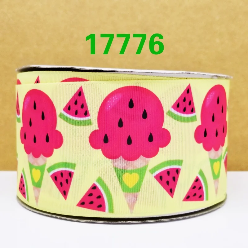 Бесплатная доставка 50 ярдов мультфильм печатных grosgrain ленты 17290 | Дом и сад