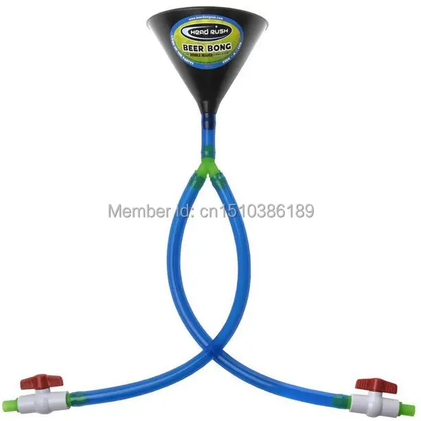 Custom made Fashional Free Shipping Party/Event game Fun Colourful High Quality Beer Bong Party Funnel Plastic Pong |