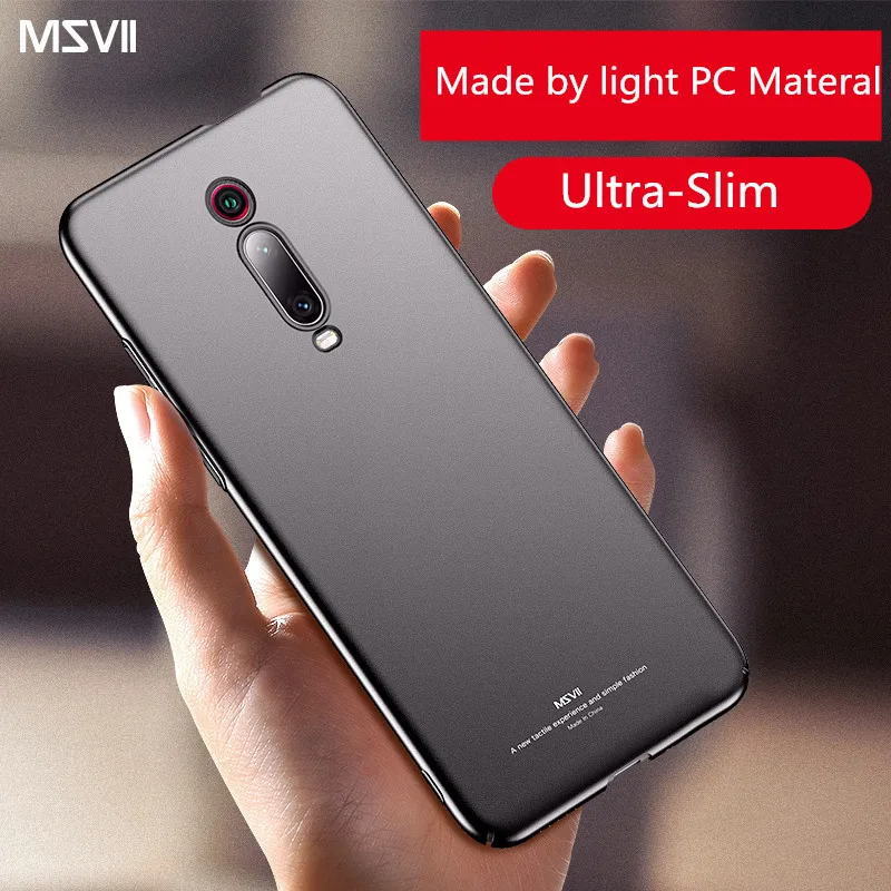 MSVII Luxury Shockproof Hard PC phone Cover On For Xiaomi Redmi K20 Pro Global K20Pro K 20 xiomi mi 9T PRO MI9T PRO Bumper case