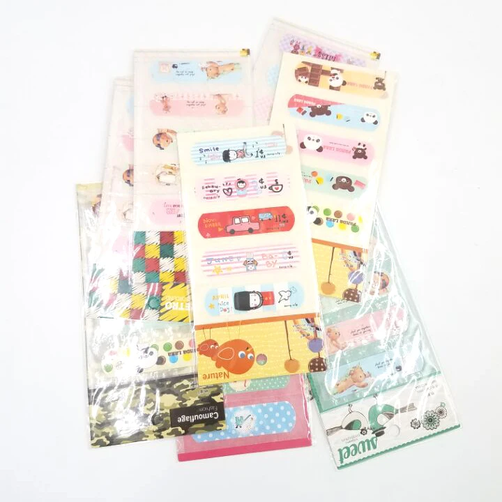 25 шт./лот водонепроницаемый бандаж милая мультяшная повязка для детей пластырь