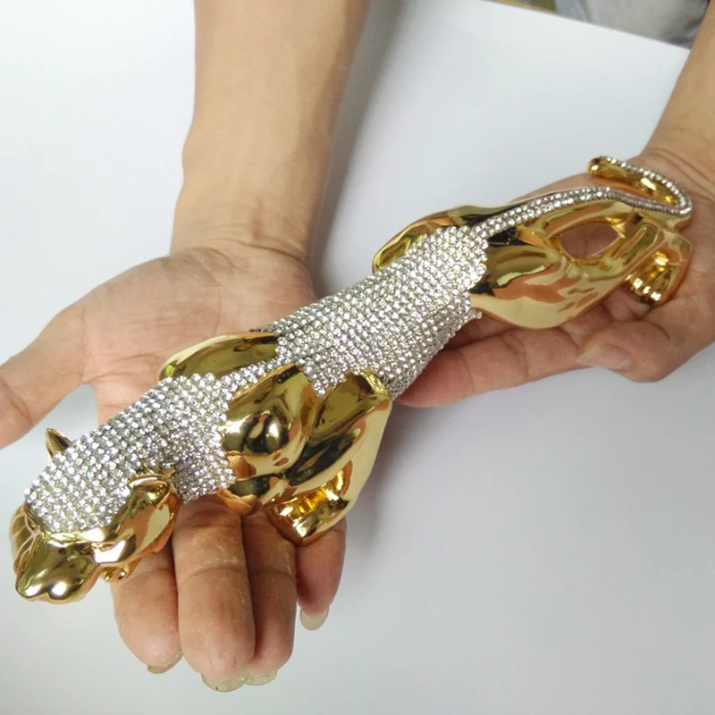 1 шт. Новинка креативный Леопардовый сплав на удачу для салона автомобиля