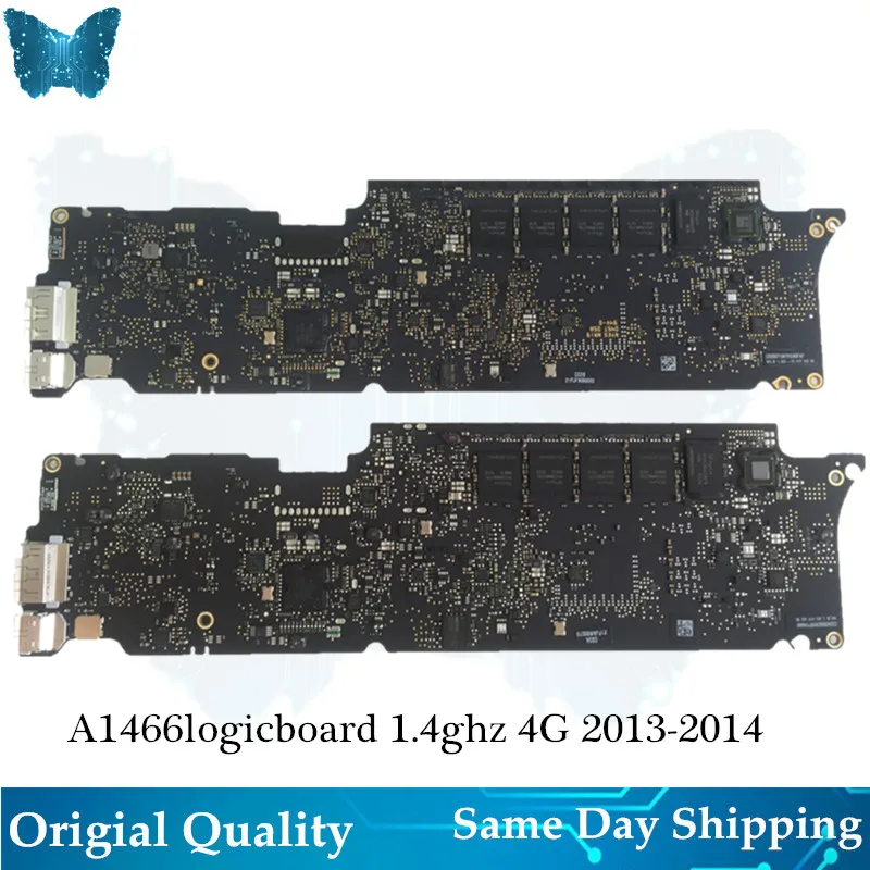 Оригинальная материнская плата A1466 для Macbook Air 13 Ƈ 3 ГГц i5 4G 2013 2014|ЖК-экран