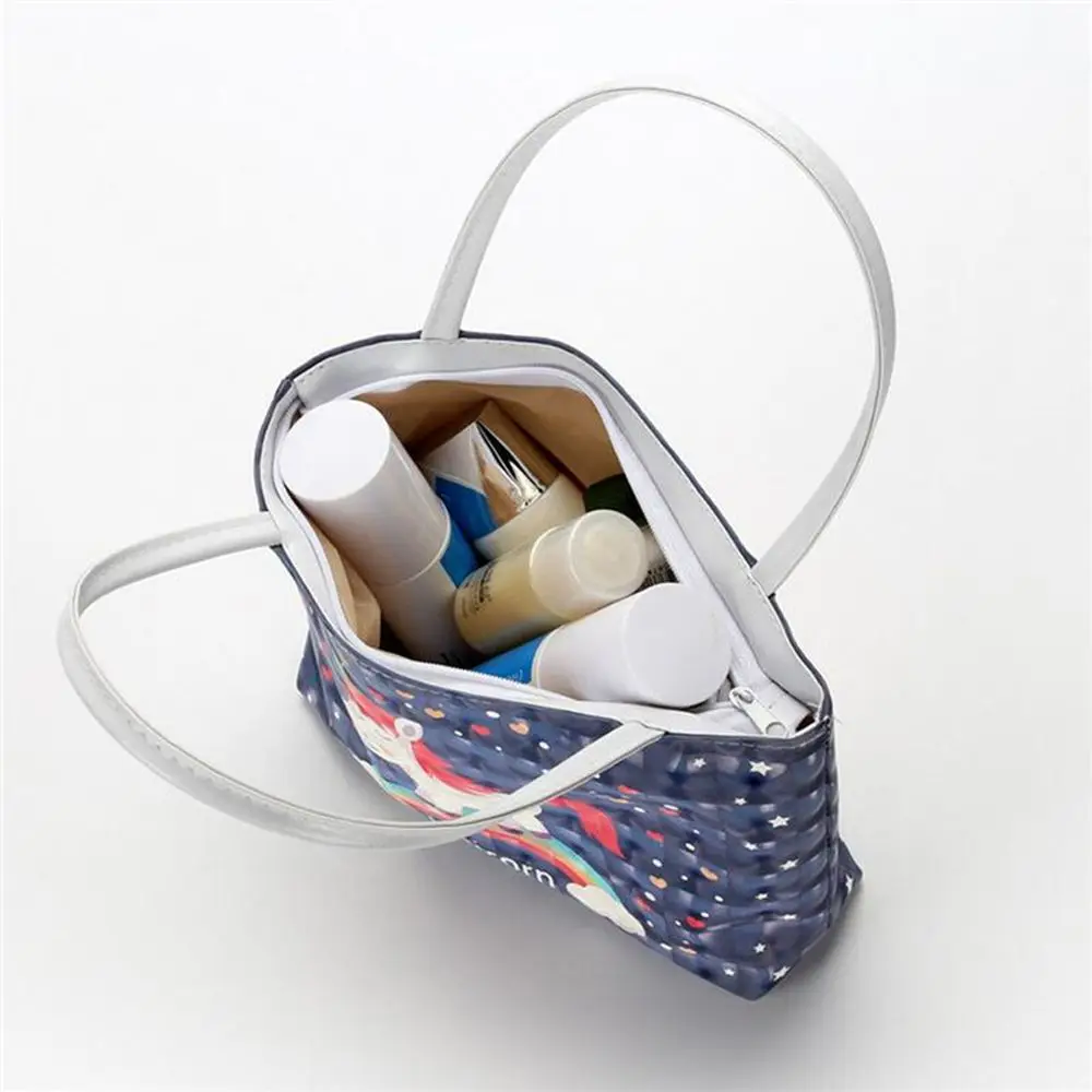 Сумки для женщин сумка с единорогом bolsa feminina сумки через плечо тоут женская сумка Косметическая сумка для хранения переносная сумка на молнии