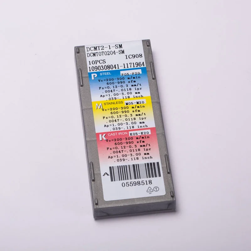 SWIS DCMT070204 SM IC908 DCMT2 1 50 шт./компл. SCLCR OEM вставить порта insertos алюминия Рабочий комплект
