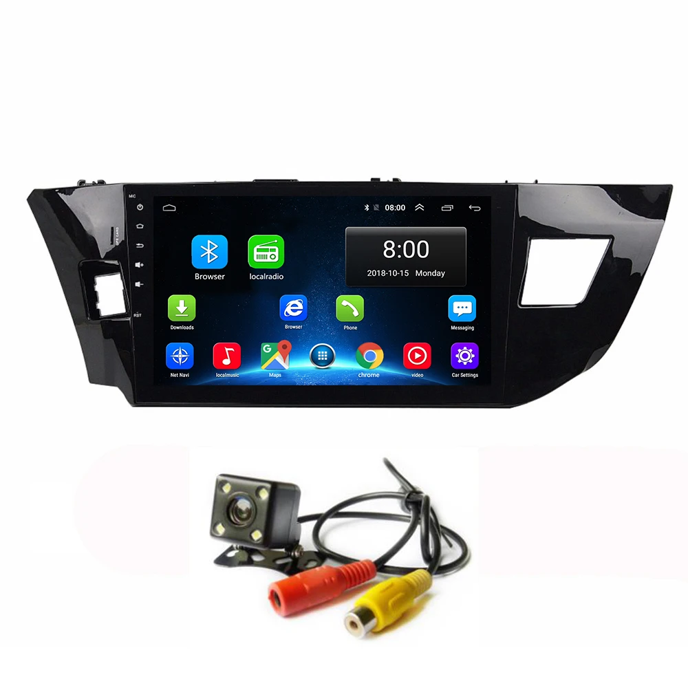 Android 8 1 автомобильное радио GPS для Toyota Corolla Levin 2013 2016 мультимедийный плеер RAM с Bluetooth