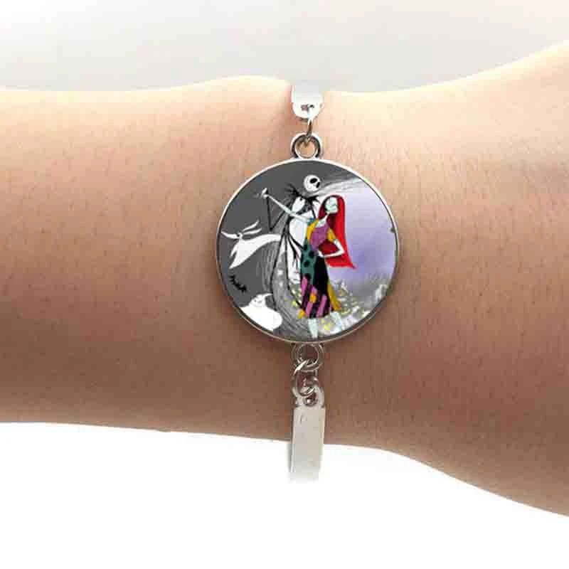 Винтажные романтические браслеты с изображением скелета Джека и мисс Салли