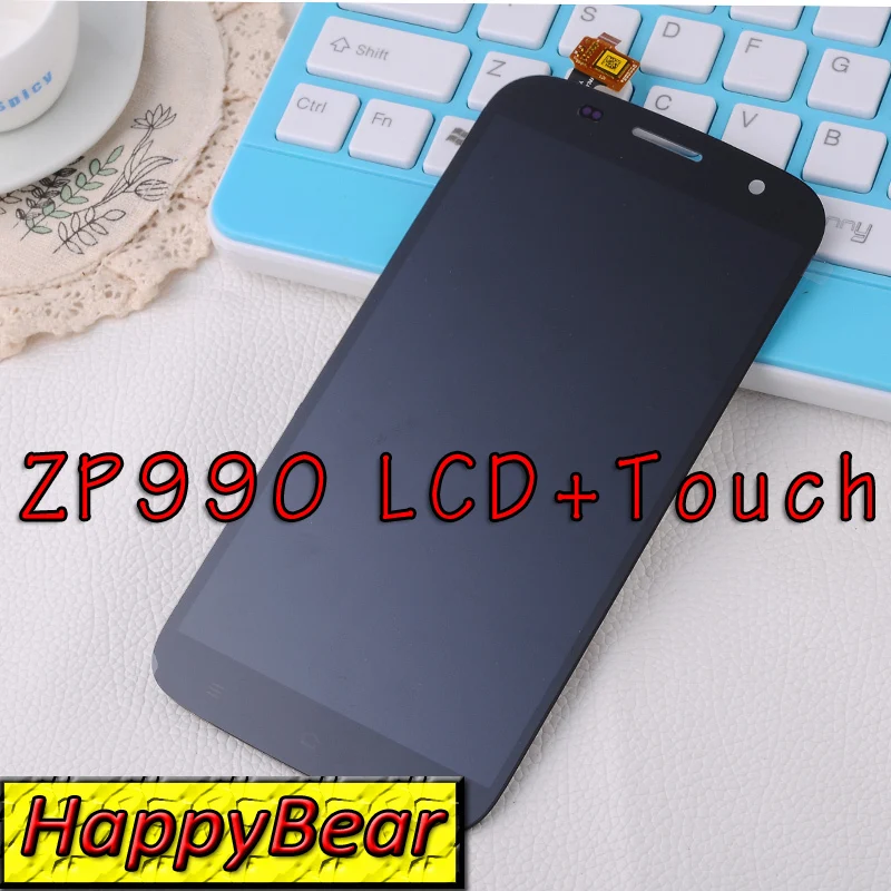 Хороший ЖК-дисплей экран + сенсорный в сборе Замена для ZOPO ZP990 и бесплатная